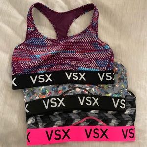 VSX sports bras. Sz LG. New condition .